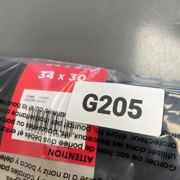 NEW Kenneth Cole Reaction Men's 34x30 Black Slim Fit Performance Pants - Picture 7 of 7